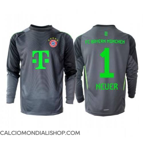 Maglie da calcio Bayern Munich Manuel Neuer #1 Portiere Seconda Maglia 2025-26 Manica Lunga